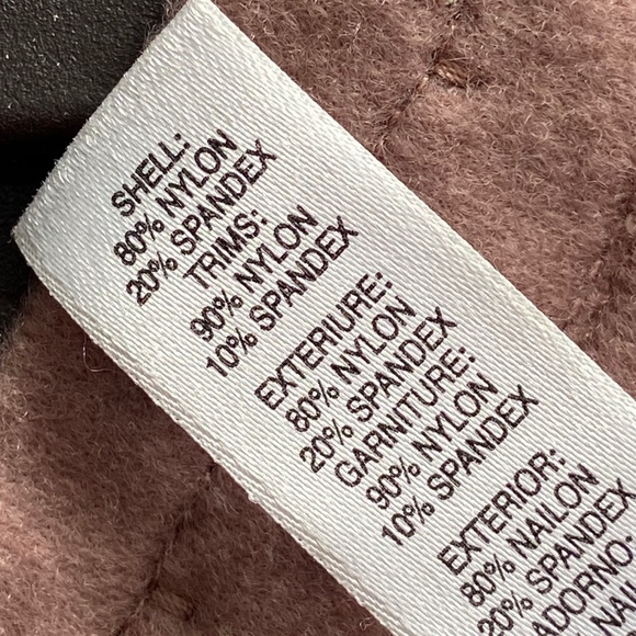 LA SENZA Brown Floral Corset Top -Size M - Picture 5 of 10